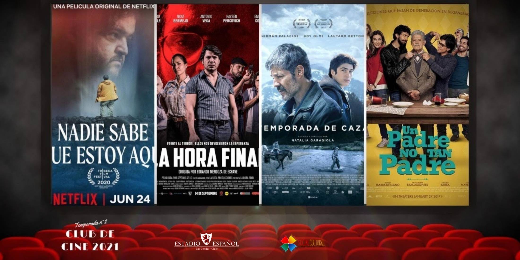 Club de Cine: Películas Latinoamericanas : Estadio Español Las Condes