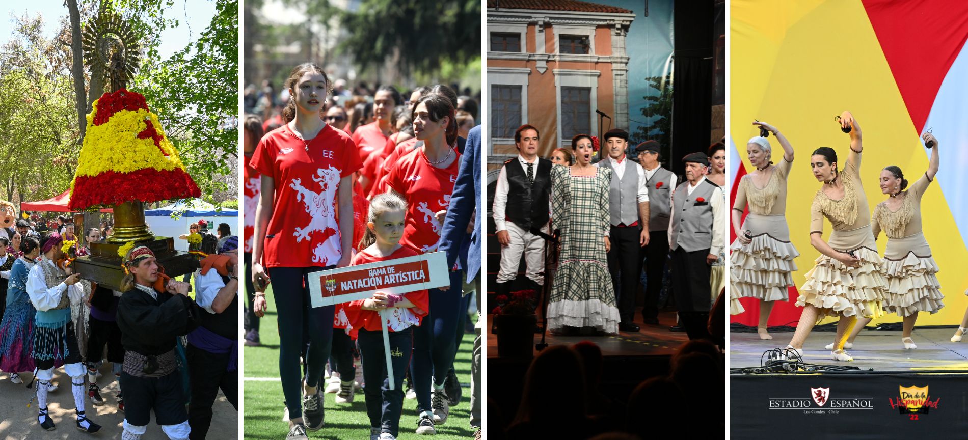 Gran celebración del Día de la Hispanidad en Estadio Español