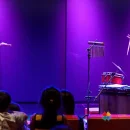 Socios e invitados disfrutaron de una entretenida propuesta de la compañía Nok Nok Actores, que reunió a grandes y pequeños en torno al teatro, el humor y la imaginación.