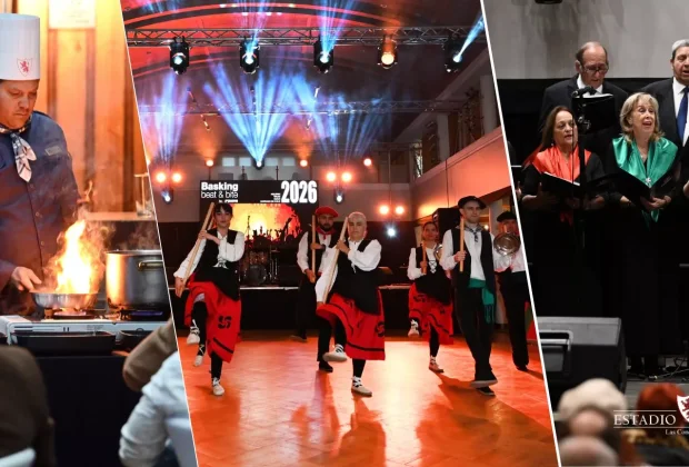 La cultura vasca fue protagonista en Estadio Español con encuentros corales, cocina en vivo, música, bailes tradicionales y comunidad.