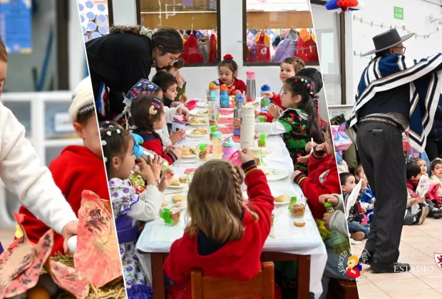 Juegos típicos, sabores chilenos, música y actividades educativas fueron protagonistas de una entretenida mañana para el Jardín Infantil Leoncito Español.