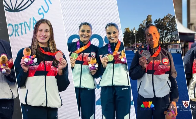 Los representantes de nuestra institución sumaron medallas para Chile, destacando en natación artística, natación, hockey césped y pelota vasca.