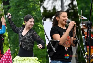 El escenario principal se llenó de color, alegría y música con las presentaciones de los jóvenes socios de nuestra institución.